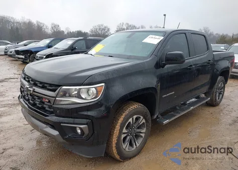 2022 Chevrolet Colorado 4Wd Short Box Z71 from USA, damaged, VIN 1GCGTDEN2N1215088
